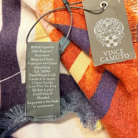 VINCE CAMUTO EXTRA LARGE SCARF/WRAP ~ NWT - Picture 5 of 8
